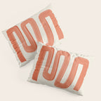 Orange Ghost Road  Pillow Sham Gallery Image 3