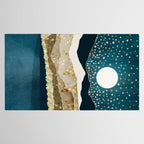 Starlit Mountain Lake Tablecloth Gallery Image 2