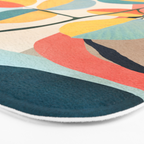 Colorful Branching Out 25 Bath Mat Gallery Image 3