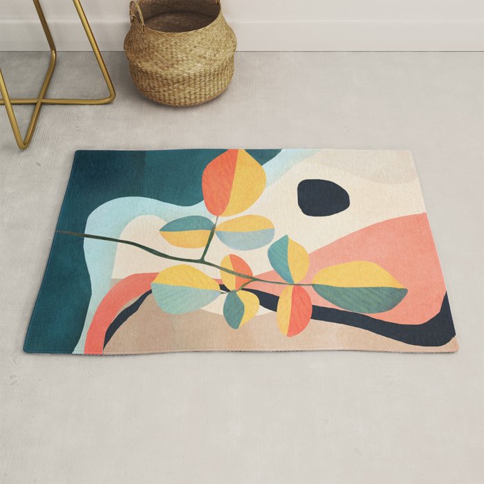 Colorful Branching Out 25 Rug Gallery Image 1