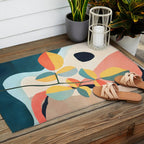 Colorful Branching Out 25 Outdoor Rug Gallery Image 2