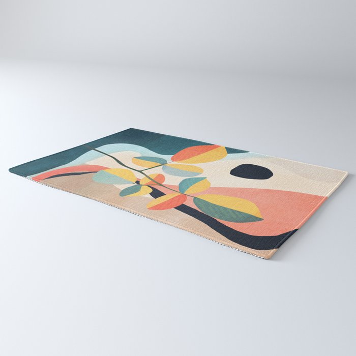 Colorful Branching Out 25 Rug Gallery Image 3