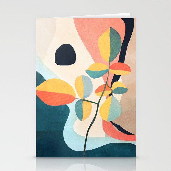 Colorful Branching Out 25 Stationery Card Gallery Image 2