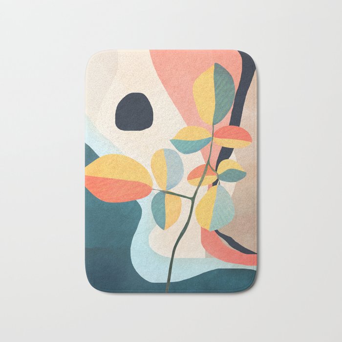 Colorful Branching Out 25 Bath Mat Gallery Image 1