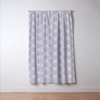 Bows & Ribbons Pattern XXXIV Pastel Lavender Purple  Window Curtain Gallery Image 3