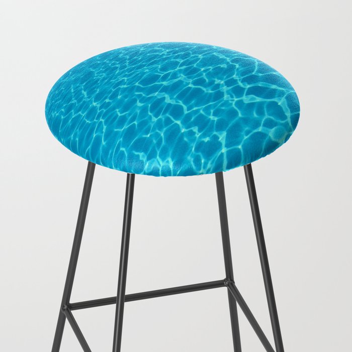 Swimming pool water sun reflection. Ripple Water. Stool Gallery Image 2