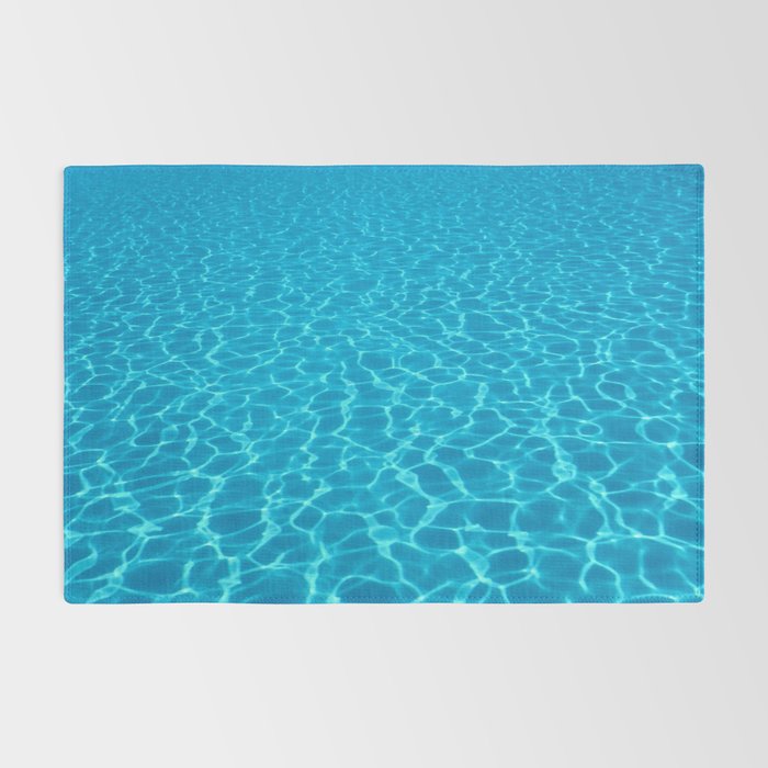 Swimming pool water sun reflection. Ripple Water. Rug Gallery Image 2