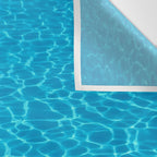 Swimming pool water sun reflection. Ripple Water. Wall Tapestry Gallery Image 3