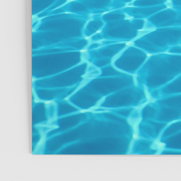 Swimming pool water sun reflection. Ripple Water. Poster Gallery Image 3