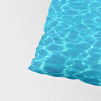 Swimming pool water sun reflection. Ripple Water. Pillow Sham Gallery Image 4