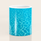 Swimming pool water sun reflection. Ripple Water. Coffee Mug Gallery Image 4