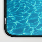 Swimming pool water sun reflection. Ripple Water. Laptop Sleeve Gallery Image 3