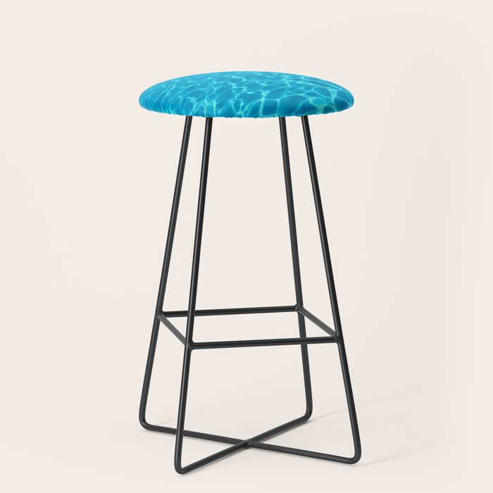 Swimming pool water sun reflection. Ripple Water. Stool Gallery Image 1