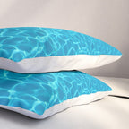 Swimming pool water sun reflection. Ripple Water. Pillow Sham Gallery Image 3