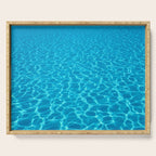 Swimming pool water sun reflection. Ripple Water. Serving Tray Gallery Image 1