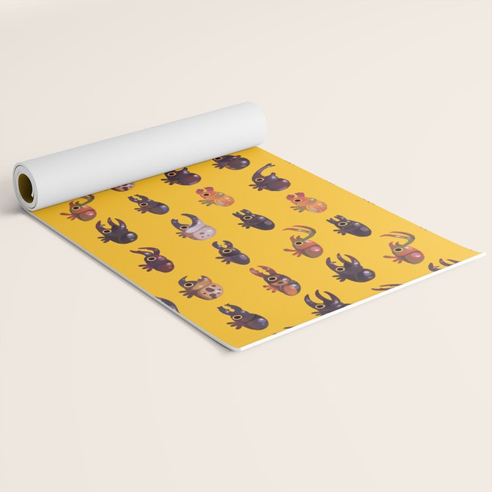 Rhino and Stag Yoga Mat Gallery Image 2