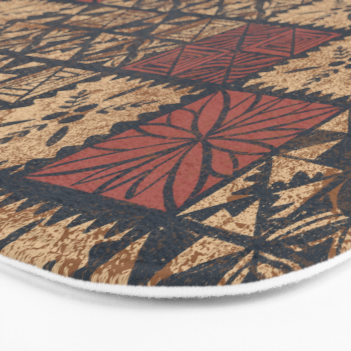 UrbanNesian Tongan Ngatu | Mua Bath Mat Gallery Image 3