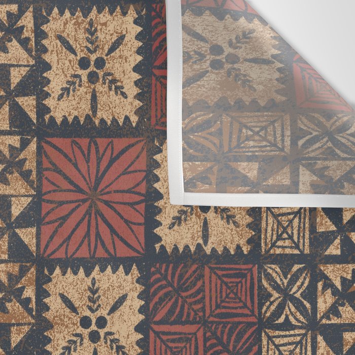 UrbanNesian Tongan Ngatu | Mua Wall Tapestry Gallery Image 3