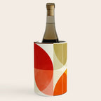 mid century color geometry shapes Wine Chiller Gallery Image 2