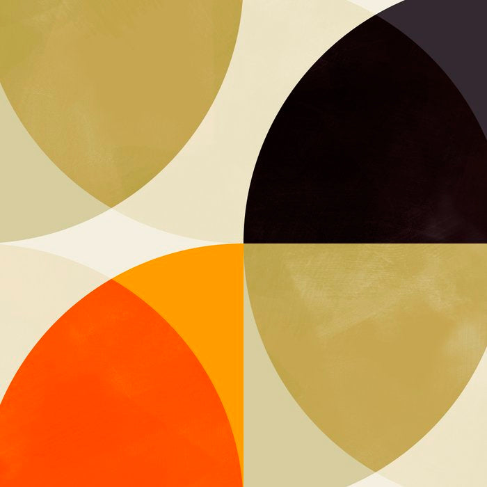 mid century color geometry shapes Coffee Mug Gallery Image 2