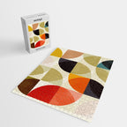 mid century color geometry shapes Jigsaw Puzzle Gallery Image 2