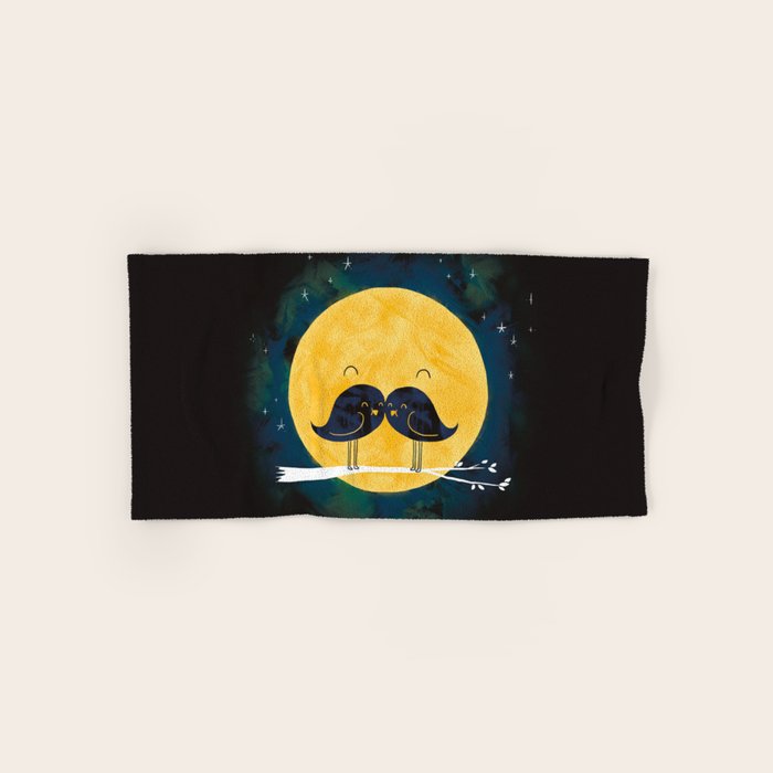 Moonstache Bath Towel Gallery Image 1