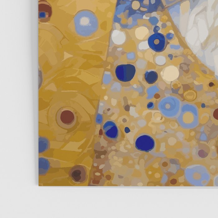 Gustav Klimt Style Dog with Colorful Patterns Poster Gallery Image 3