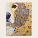 Gustav Klimt Style Dog with Colorful Patterns Notebook Gallery Image 4
