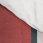 Modern Christmas Stripes 2025 Comforter Gallery Image 4