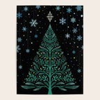 Christmas Night Tree-Snowy Poster Gallery Image 4