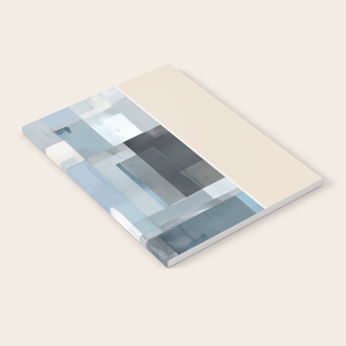 Soft Blue Forms III Notebook Gallery Image 1