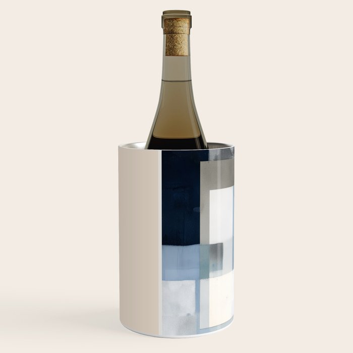 Soft Blue Forms III Wine Chiller Gallery Image 2