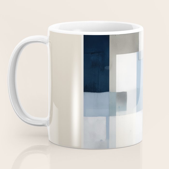 Soft Blue Forms III Coffee Mug Gallery Image 3