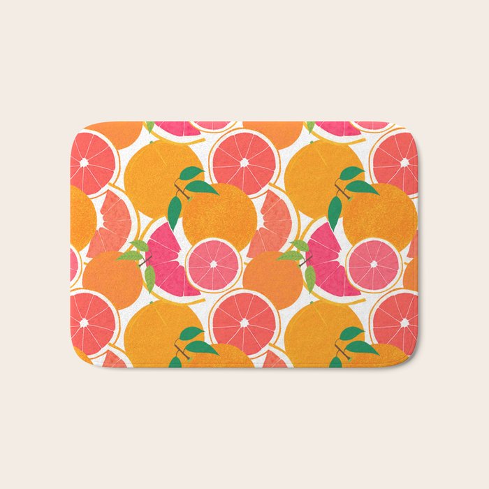 Grapefruit Harvest Bath Mat Gallery Image 1