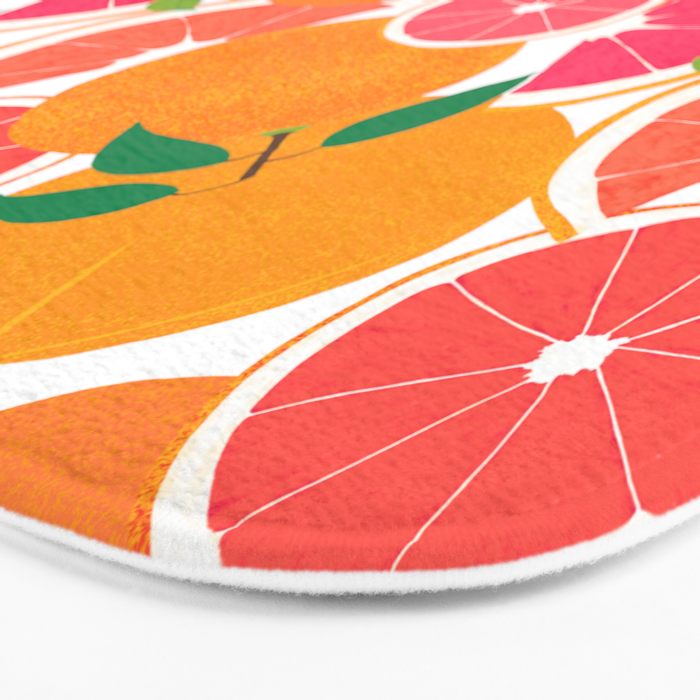 Grapefruit Harvest Bath Mat Gallery Image 3