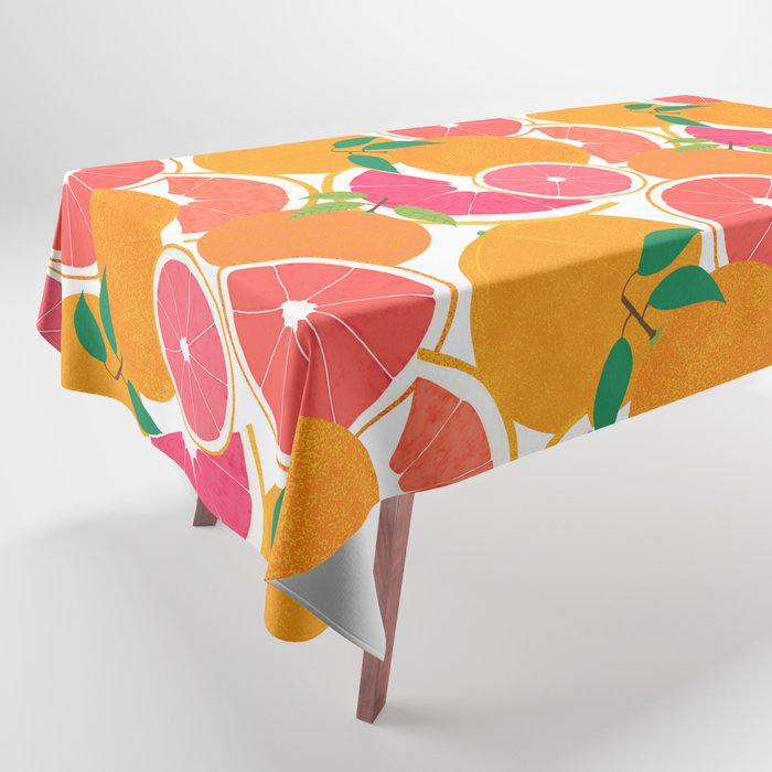 Grapefruit Harvest Tablecloth Gallery Image 1
