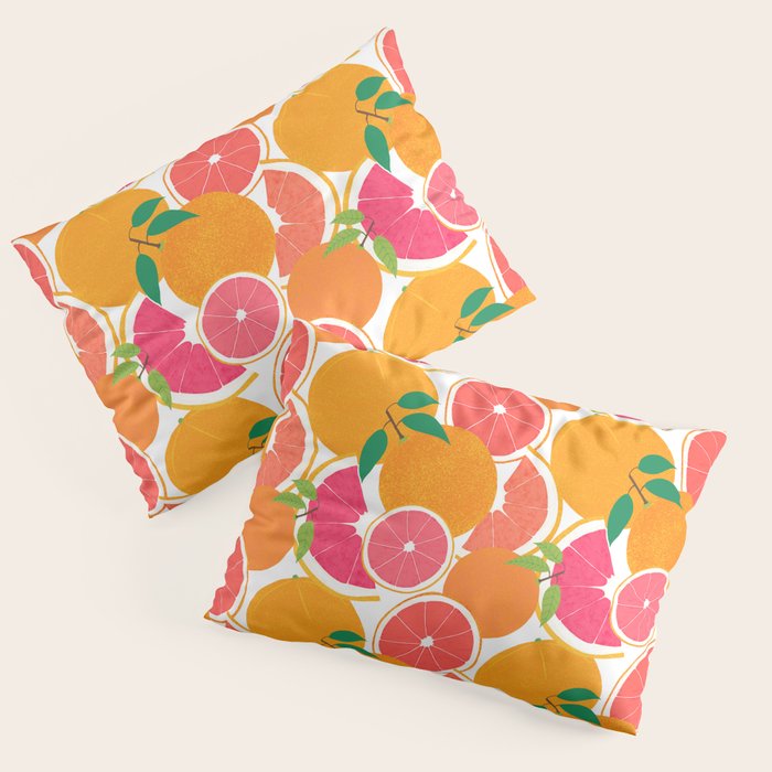 Grapefruit Harvest Pillow Sham