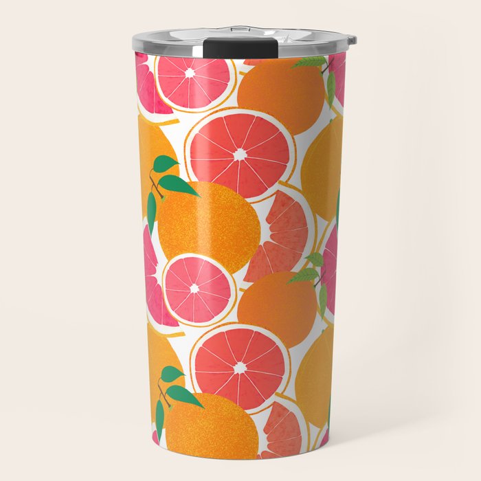 Grapefruit Harvest Travel Mug Gallery Image 1