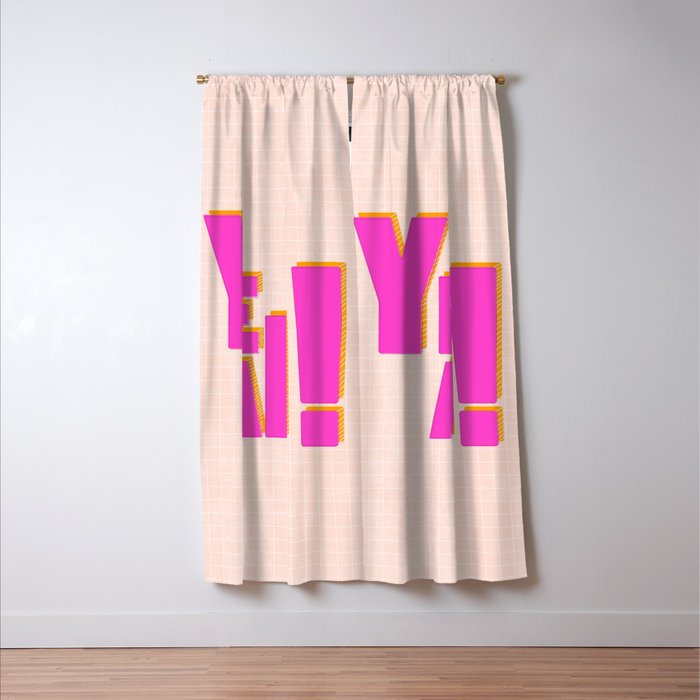 YEAH! Window Curtain Gallery Image 3