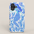 Kelp Forest Mermaid - Blue Palette iPhone Case Gallery Image 1