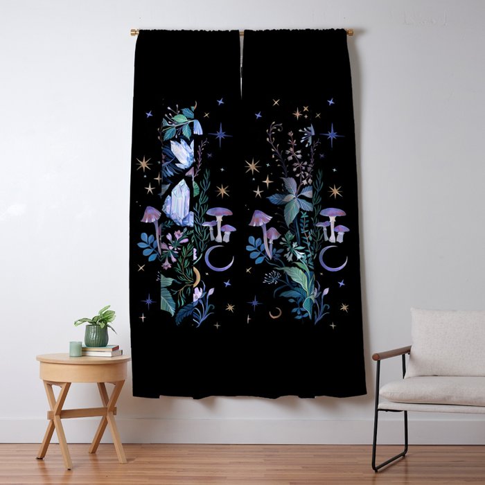 Mystical Garden Window Curtain Gallery Image 1