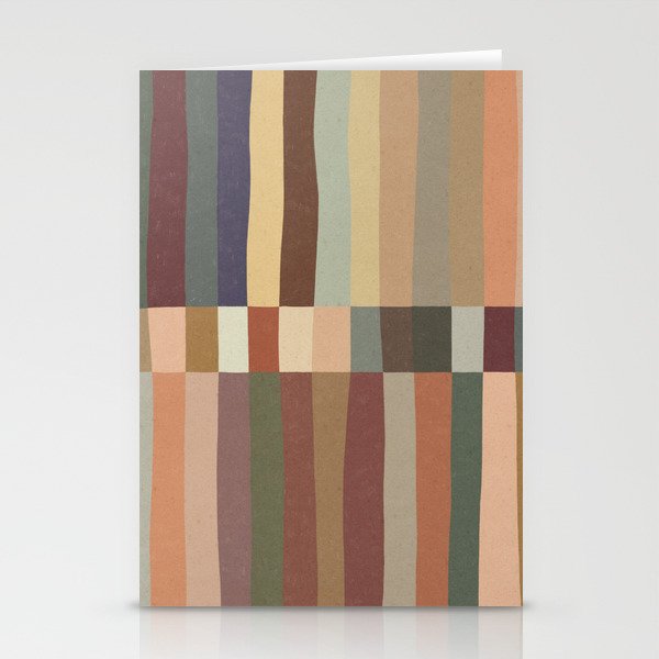 Mix of Stripes #5 Stationery Card Gallery Image 1