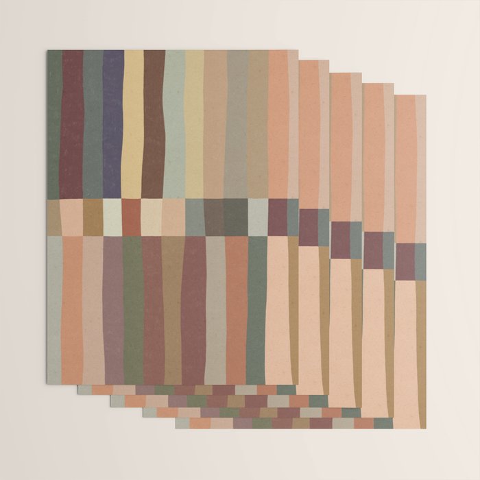 Mix of Stripes #5 Wrapping Paper Gallery Image 3