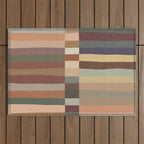 Mix of Stripes #5 Outdoor Rug Gallery Image 1