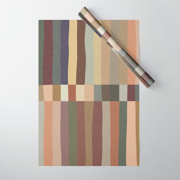 Mix of Stripes #5 Wrapping Paper Gallery Image 1