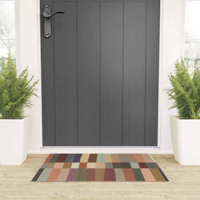 Mix of Stripes #5 Welcome Mat Gallery Image 3