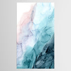 Beachy Pastel Flowing Ombre Abstract Flip Tablecloth Gallery Image 2