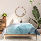 Beachy Pastel Flowing Ombre Abstract Flip Comforter Gallery Image 3