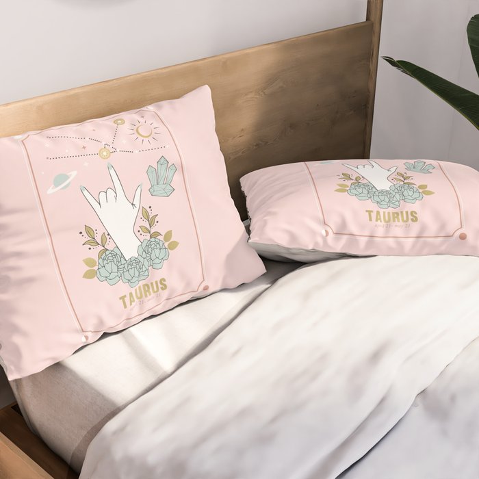Taurus Zodiac Series Pillow Sham Gallery Image 2