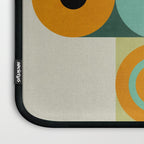 mid mod geometry green teal nature 1 Laptop Sleeve Gallery Image 3